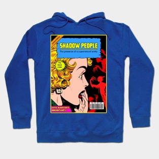 shadow people retro comic Hoodie